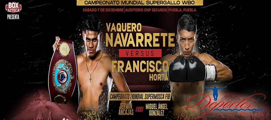 EMANUEL “VAQUERO” NAVARRETE EXPONDRÁ SU CAMPEONATO MUNDIAL SUPERGALLO ...